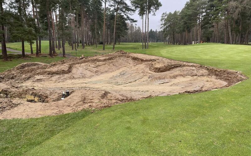 Eco Bunkers at Fox Hills GC