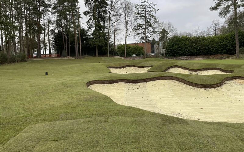 Eco Bunkers slide show :: Worsley Golf | Manchester Golf | Salford Golf